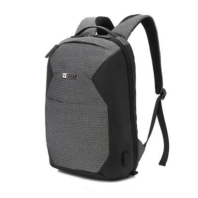 Mochila porta notebook Milan ZB-102BK - Usb - Gris